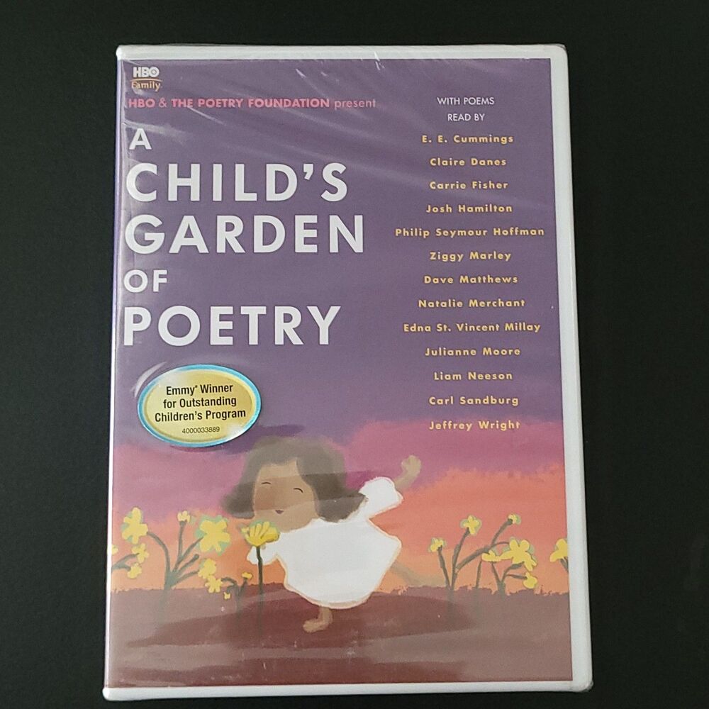 A Child's Garden of Poetry DVD HBO Family Emmy Winner New Sealed Kids Animated